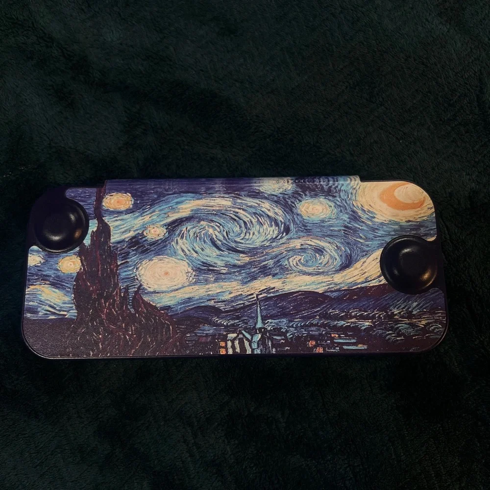 Starry Night Art Nintendo OLED Game Controller case